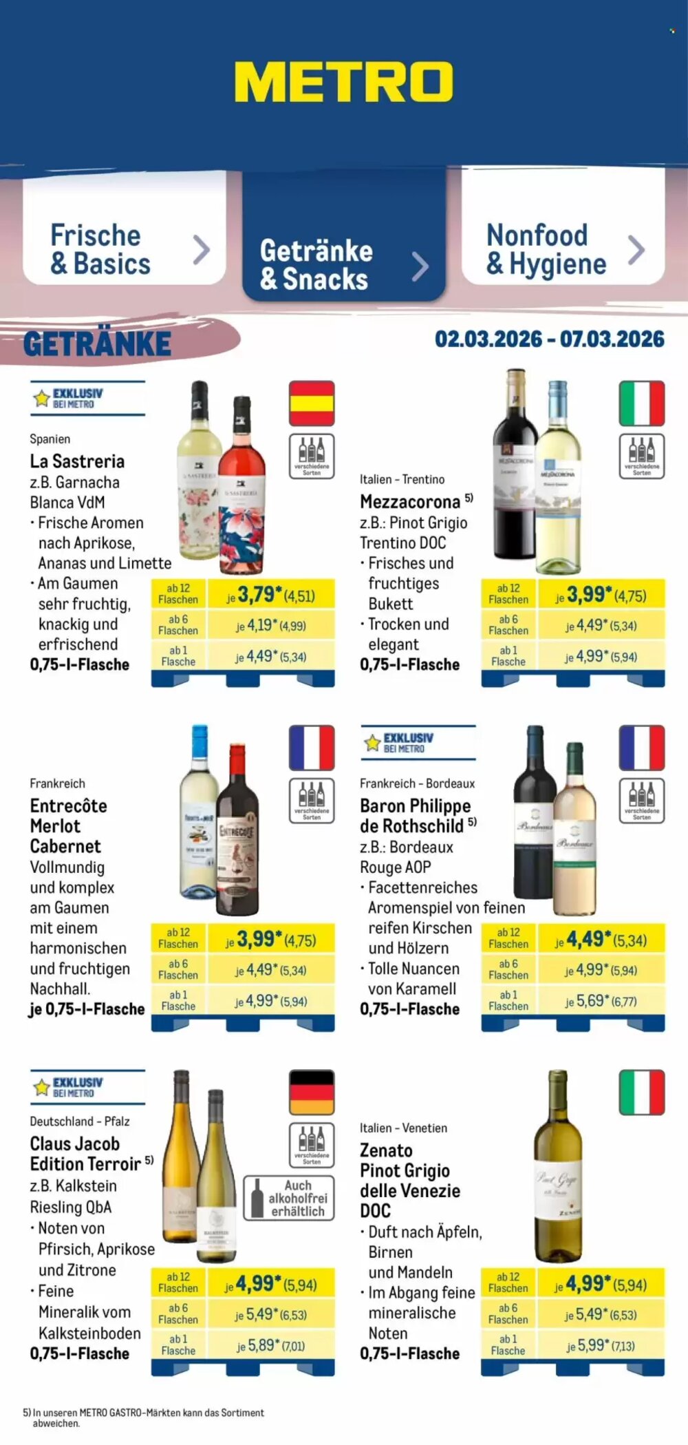 METRO Prospekt (ab 02.03.2026) zum Blättern - Seite 36