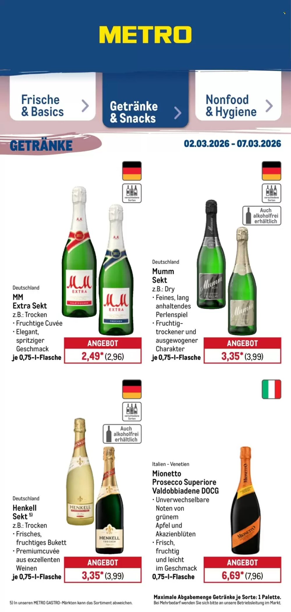 METRO Prospekt (ab 02.03.2026) zum Blättern - Seite 38