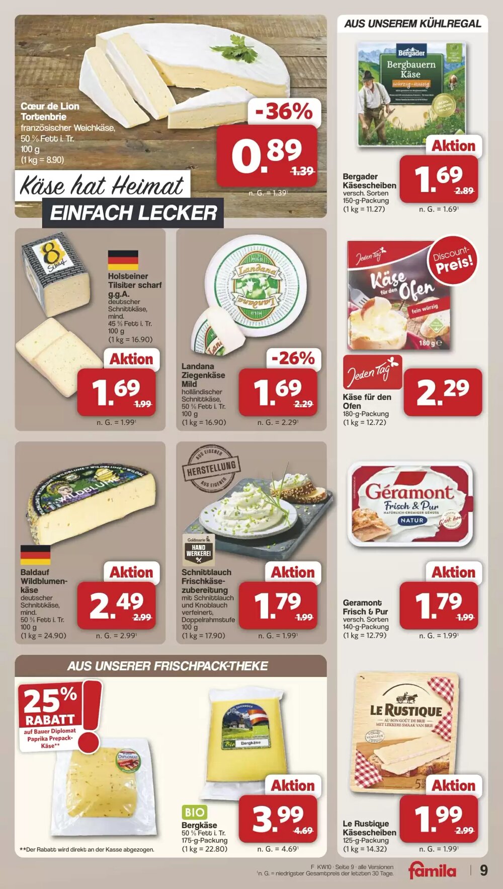 Famila Nord West Prospekt (ab 02.03.2026) zum Blättern - Seite 9