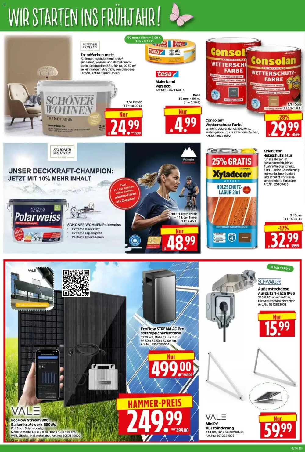 Herkules Baumarkt Prospekt (ab 02.03.2026) zum Blättern - Seite 14