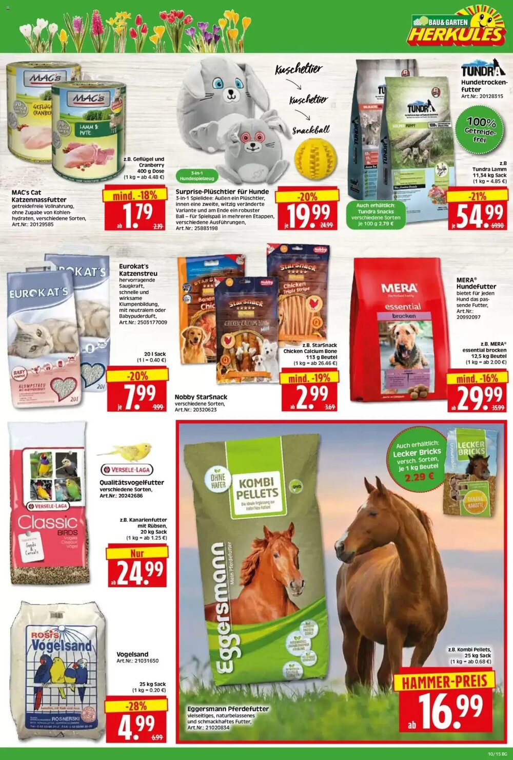Herkules Baumarkt Prospekt (ab 02.03.2026) zum Blättern - Seite 15