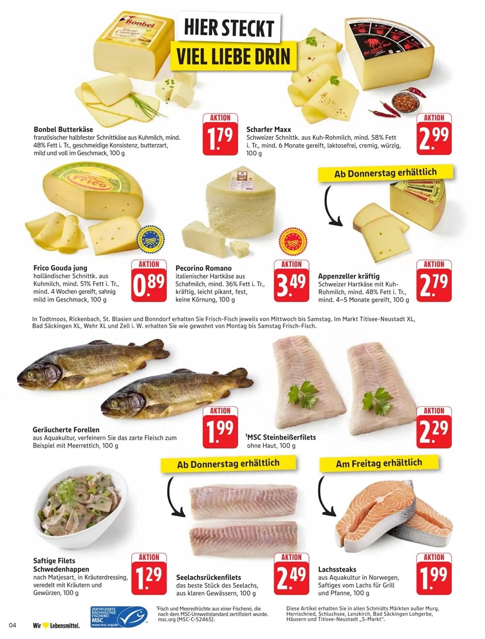 Schmidt's Märkte Prospekt (ab 02.03.2026) zum Blättern - Seite 4