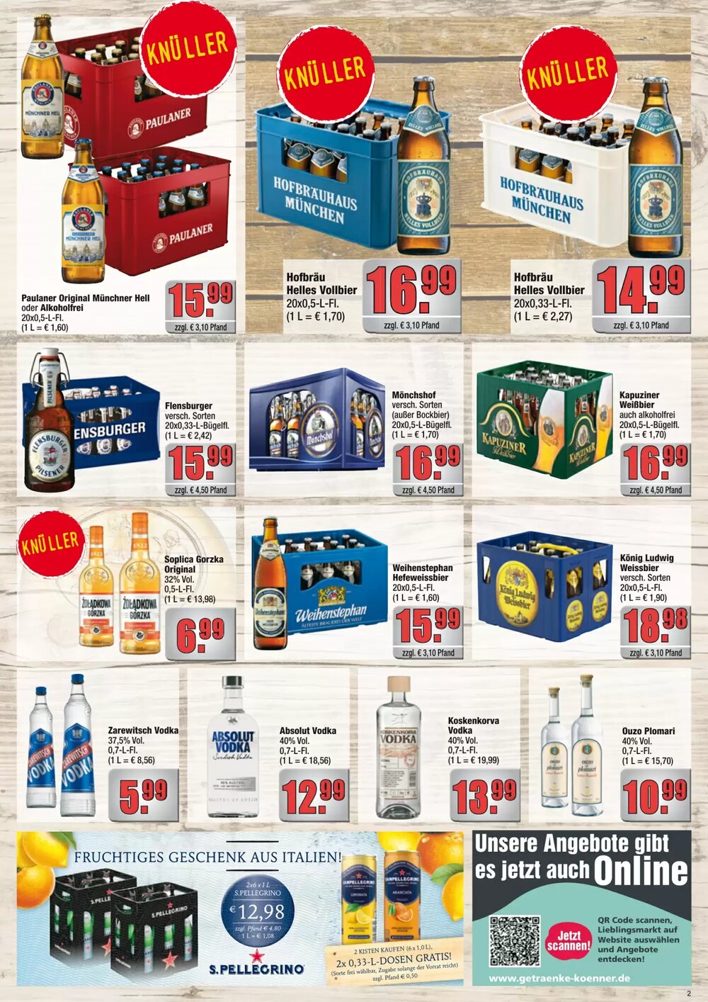 Profi Getränke Prospekt (ab 02.03.2026) zum Blättern - Seite 2