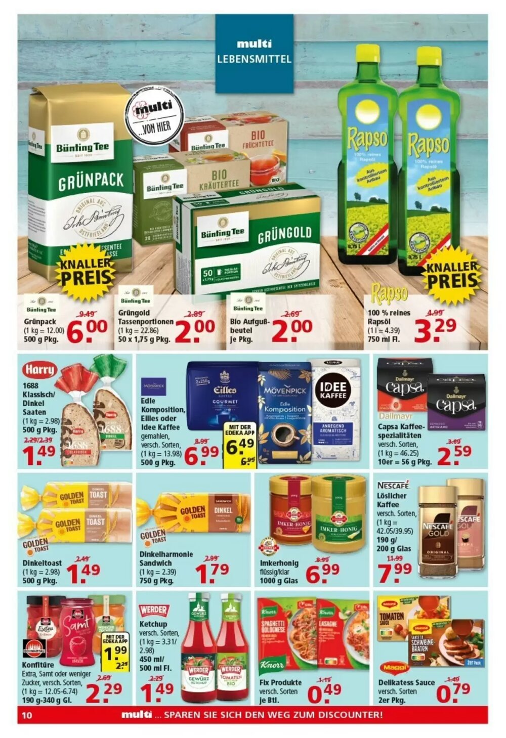 Multi Markt Prospekt (ab 02.03.2026) zum Blättern - Seite 10