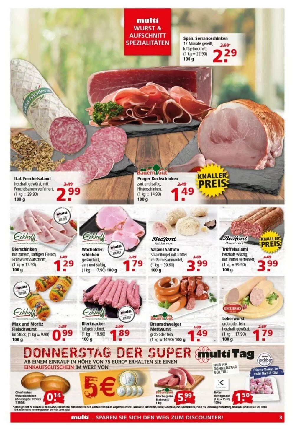 Multi Markt Prospekt (ab 02.03.2026) zum Blättern - Seite 3