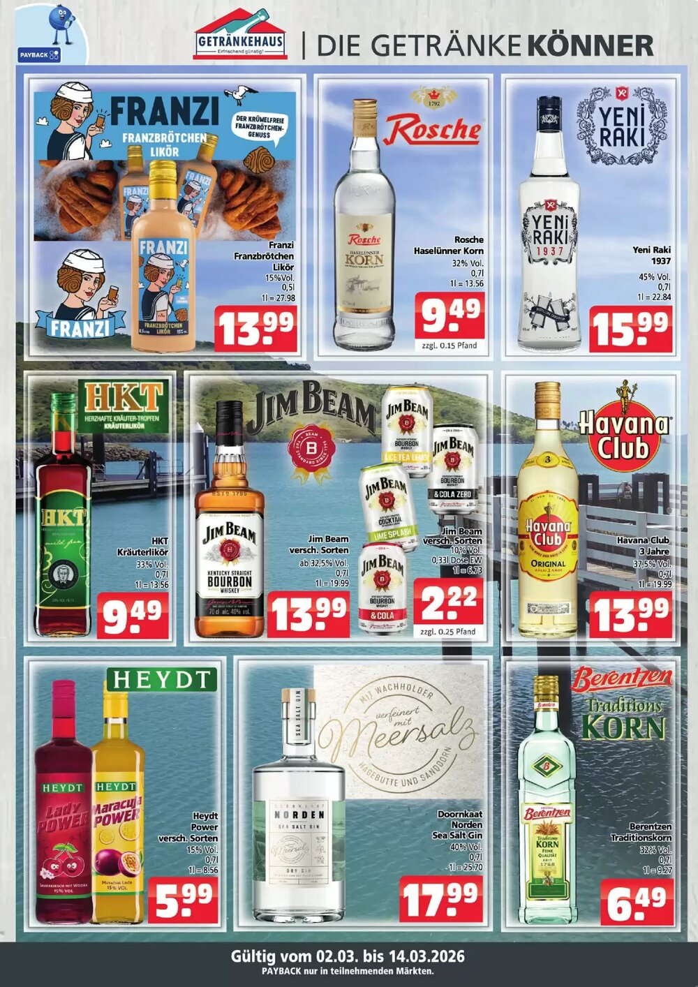 Getränkehaus Prospekt (ab 02.03.2026) zum Blättern - Seite 7