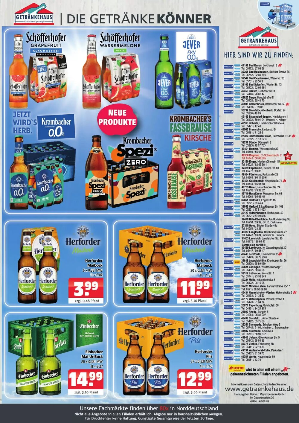 Getränkehaus Prospekt (ab 02.03.2026) zum Blättern - Seite 8