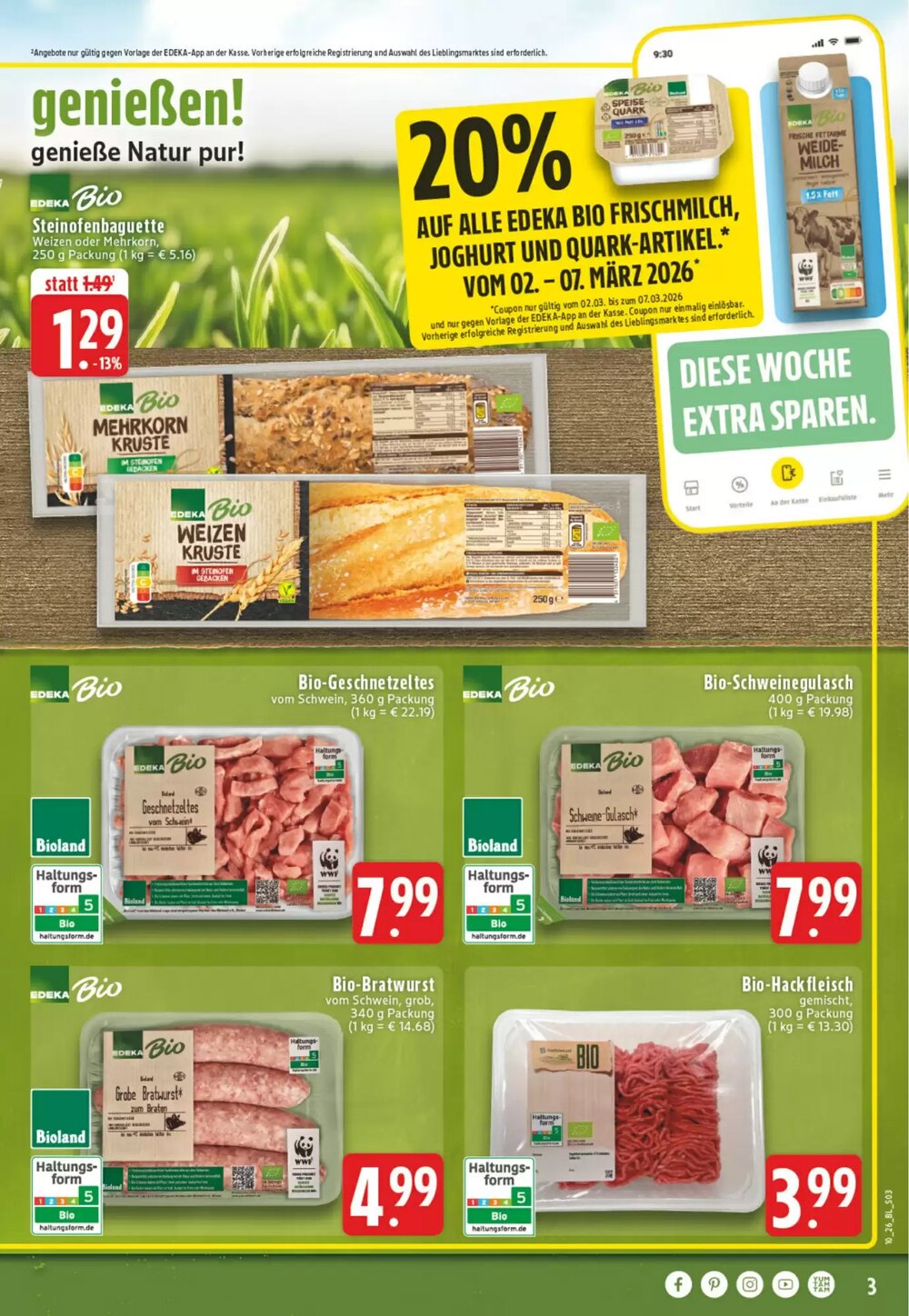 EDEKA Vogl Prospekt (ab 02.03.2026) zum Blättern - Seite 5