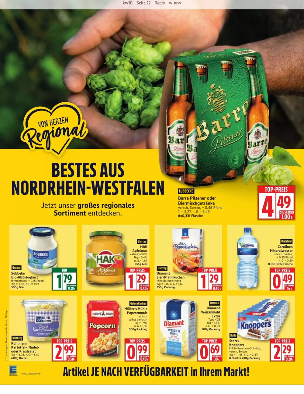 Edeka Aktiv Markt Prospekt (ab 02.03.2026) zum Blättern - Seite 12