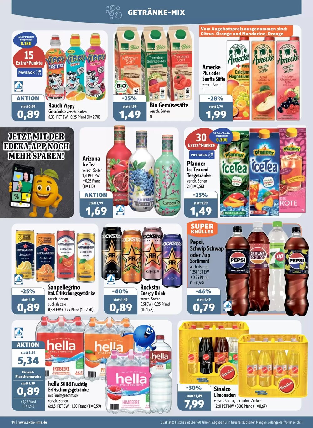 Aktiv Irma Prospekt (ab 02.03.2026) zum Blättern - Seite 14