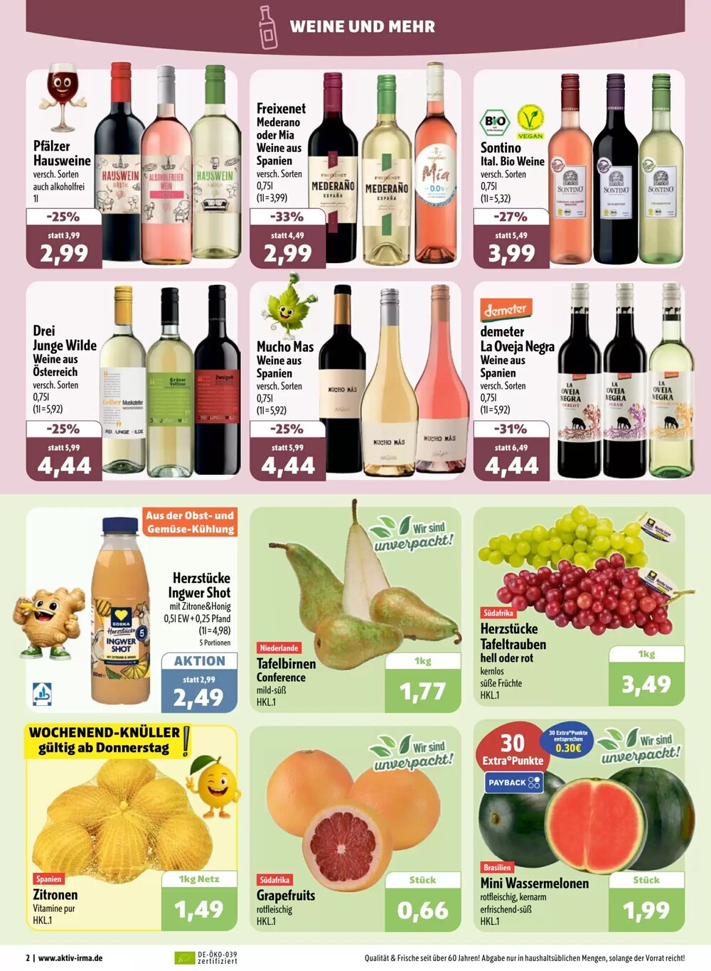 Aktiv Irma Prospekt (ab 02.03.2026) zum Blättern - Seite 2