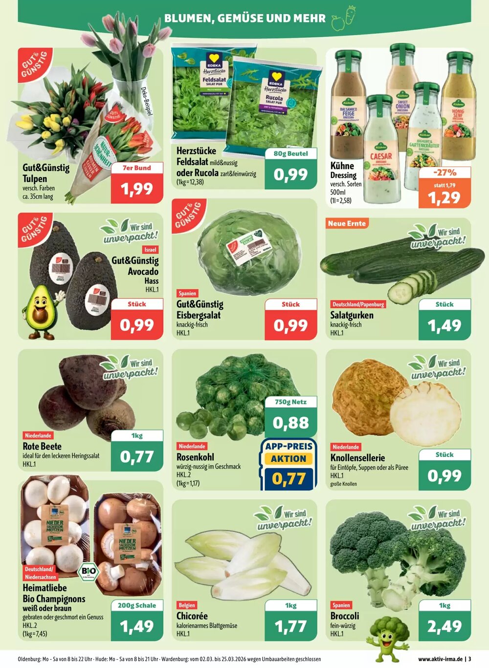 Aktiv Irma Prospekt (ab 02.03.2026) zum Blättern - Seite 3