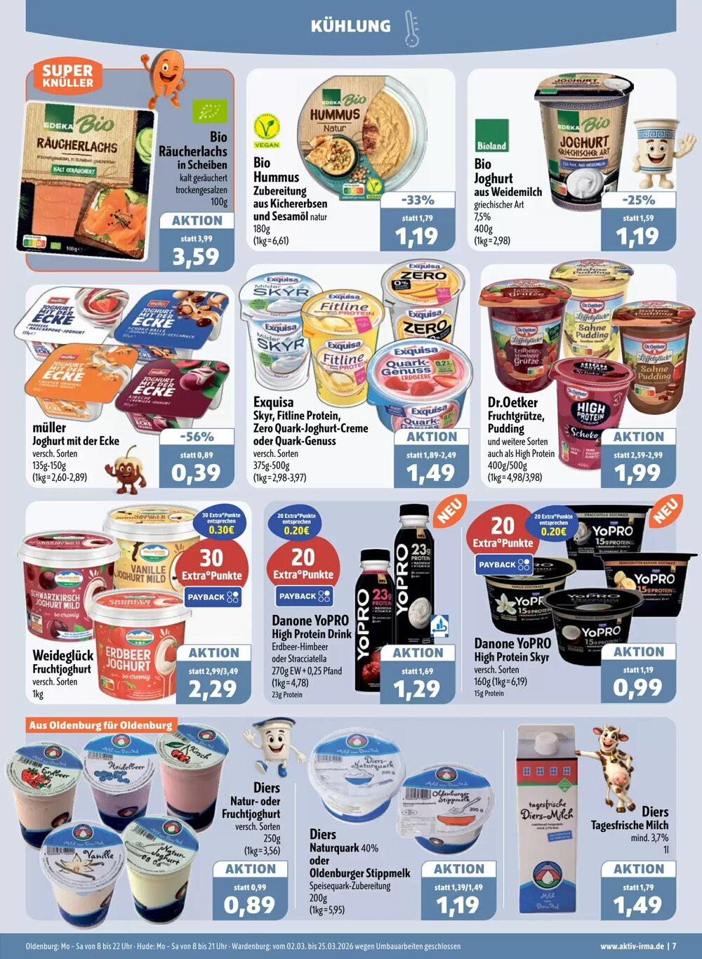 Aktiv Irma Prospekt (ab 02.03.2026) zum Blättern - Seite 7