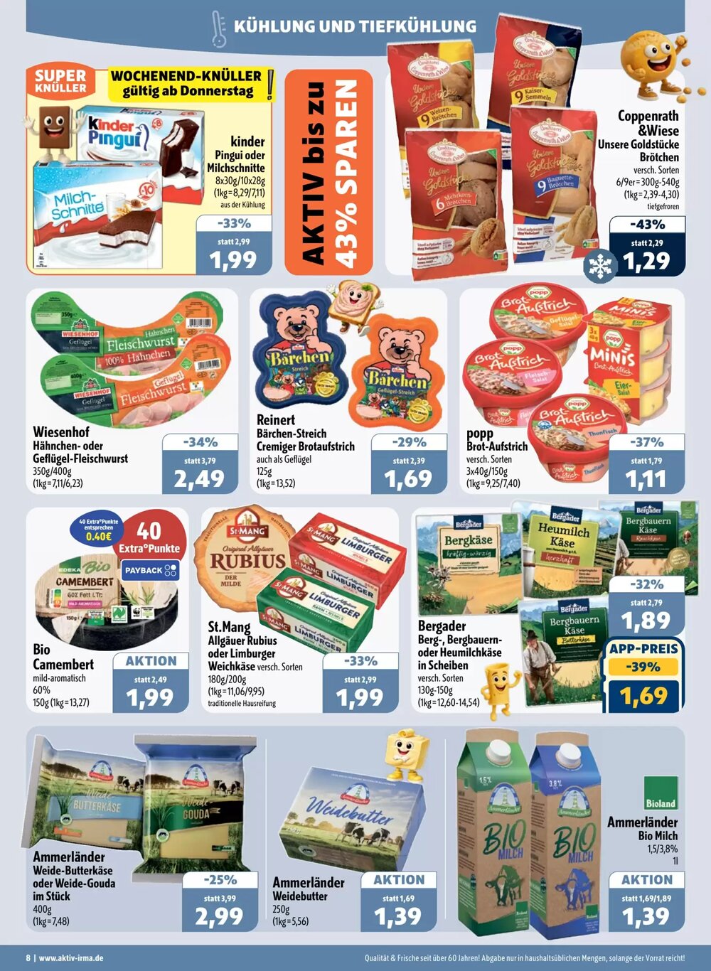 Aktiv Irma Prospekt (ab 02.03.2026) zum Blättern - Seite 8