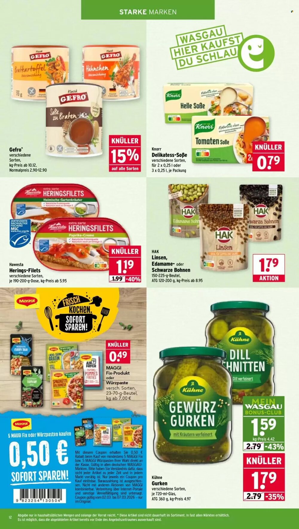 Wasgau Prospekt (ab 02.03.2026) zum Blättern - Seite 12