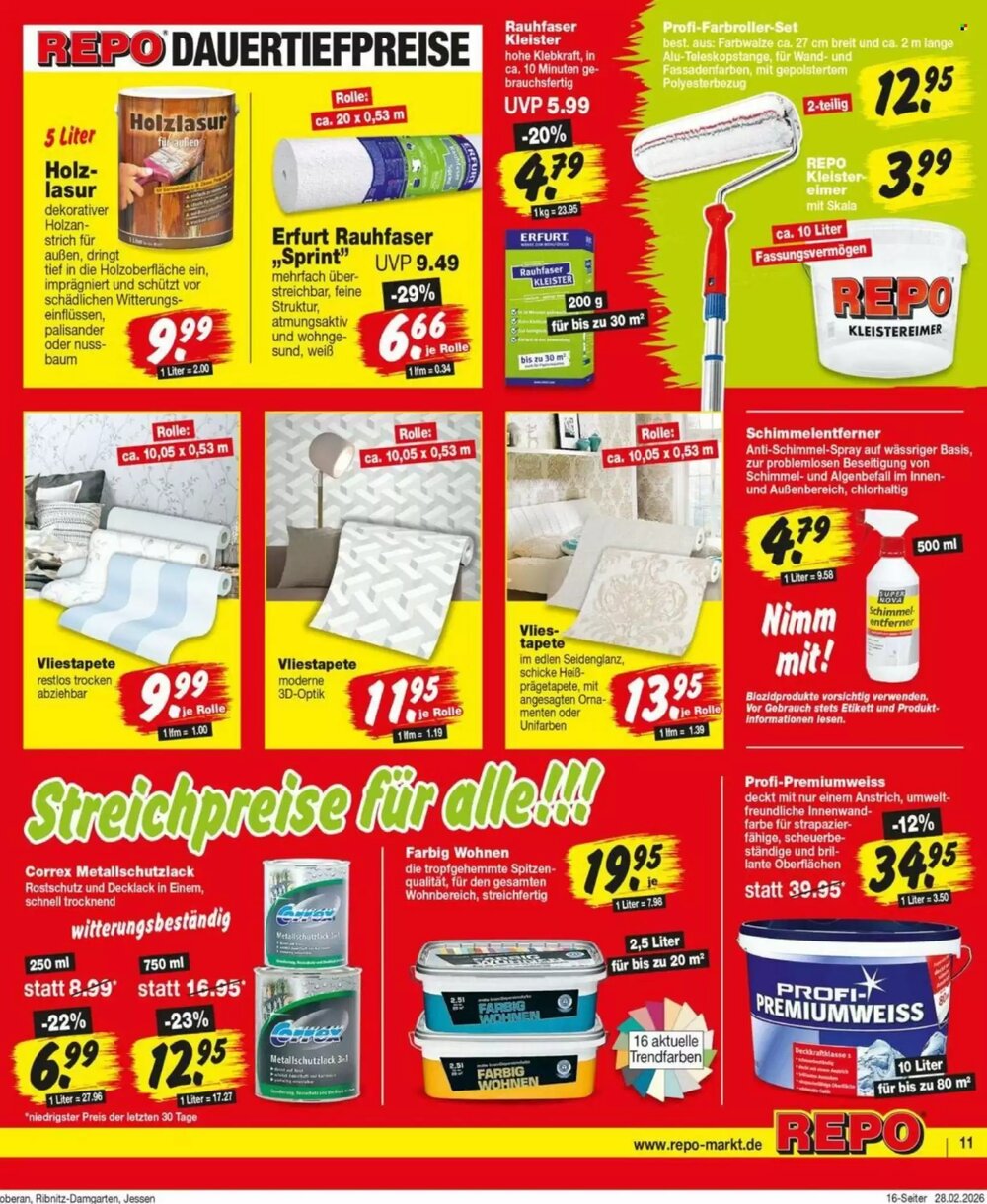 Repo Markt Prospekt (ab 02.03.2026) zum Blättern - Seite 11