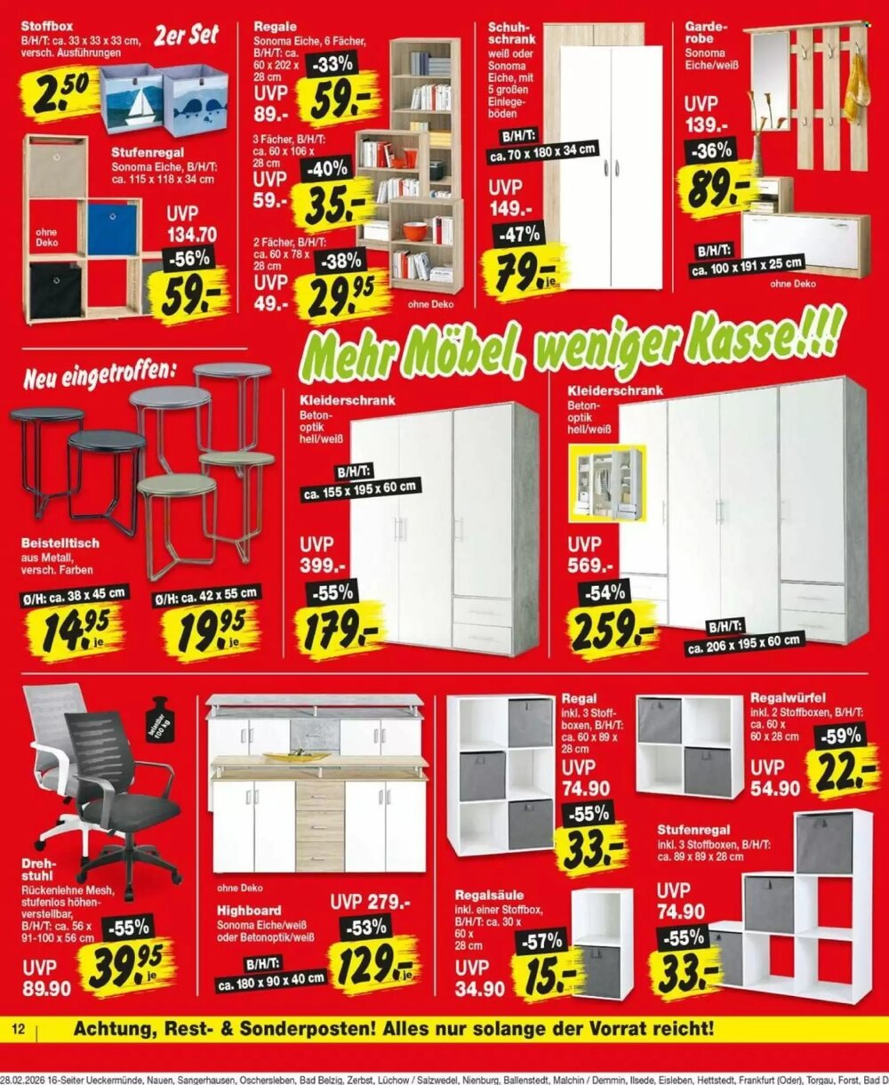 Repo Markt Prospekt (ab 02.03.2026) zum Blättern - Seite 12