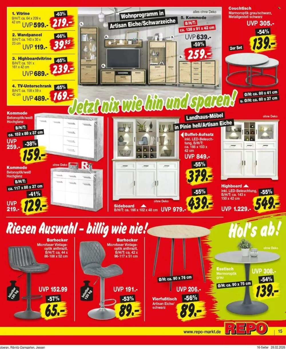 Repo Markt Prospekt (ab 02.03.2026) zum Blättern - Seite 15