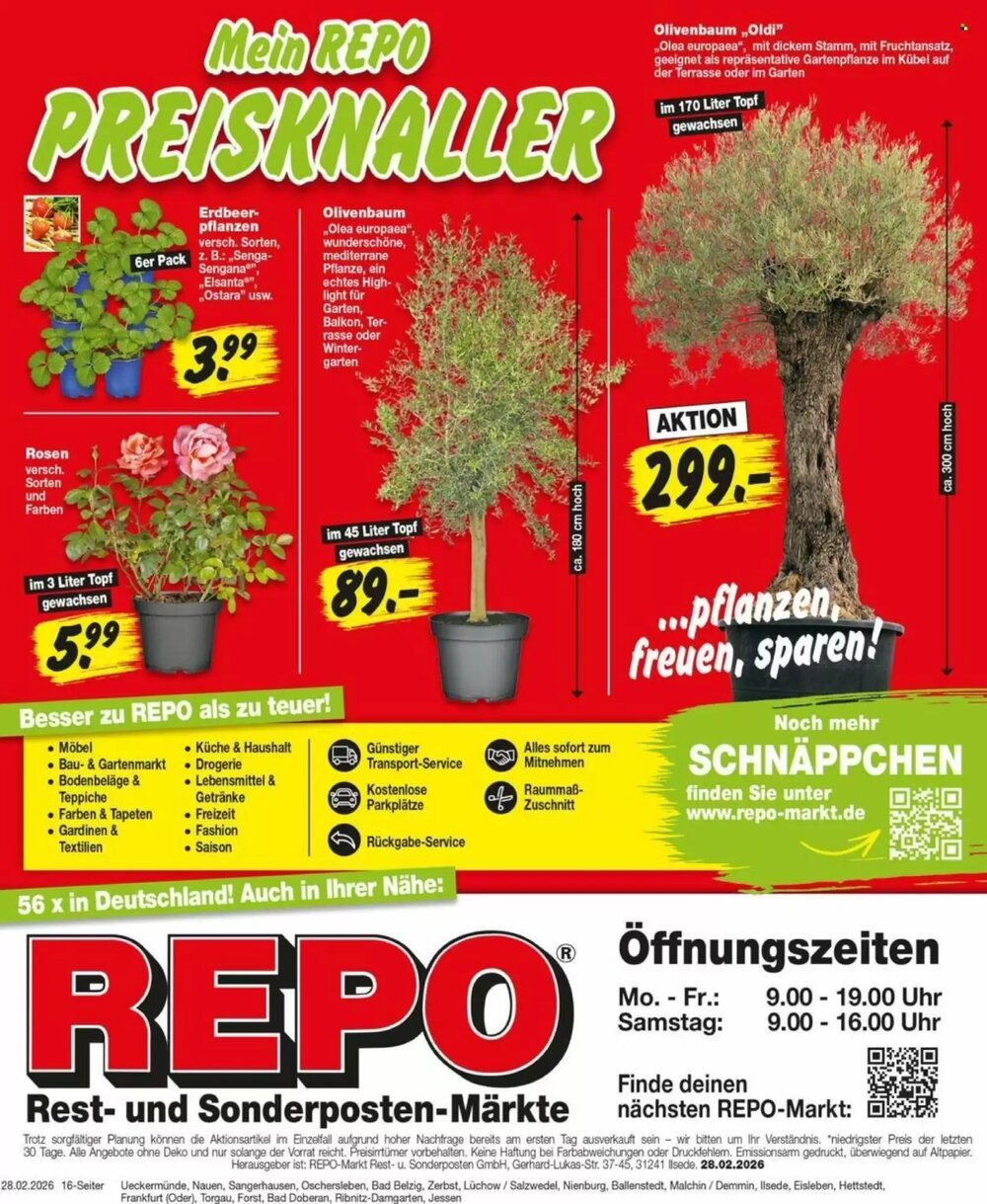 Repo Markt Prospekt (ab 02.03.2026) zum Blättern - Seite 16
