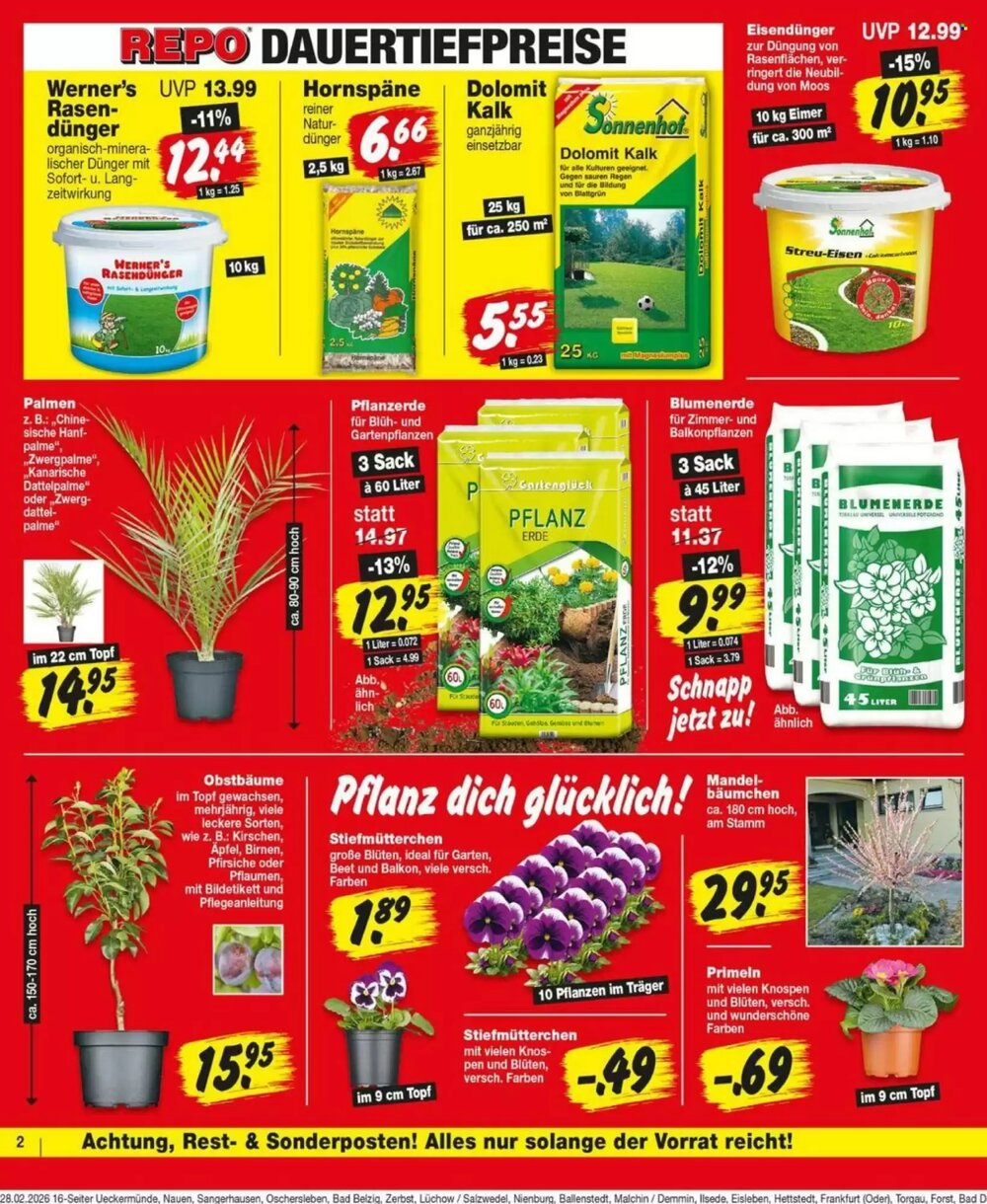 Repo Markt Prospekt (ab 02.03.2026) zum Blättern - Seite 2