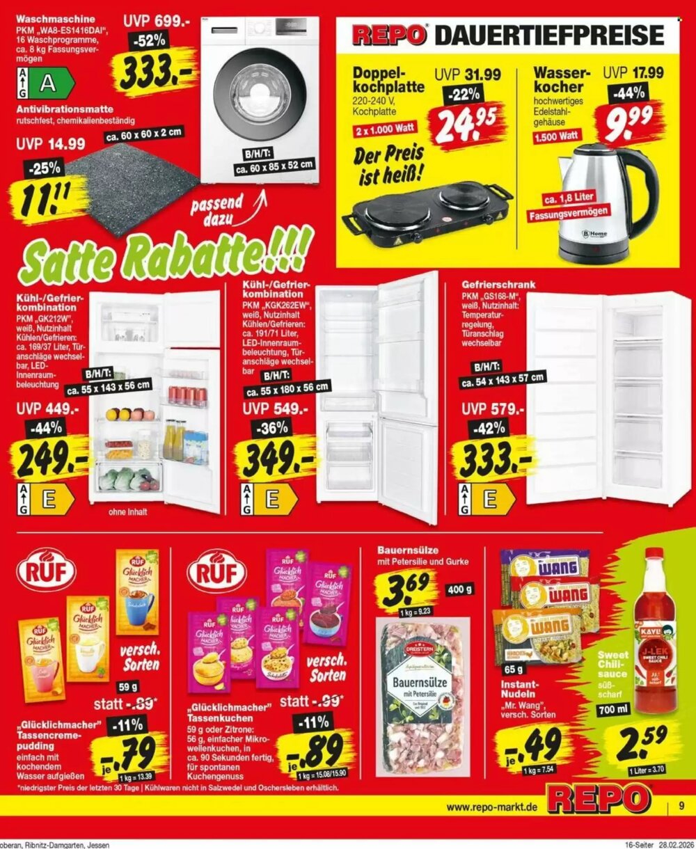 Repo Markt Prospekt (ab 02.03.2026) zum Blättern - Seite 9