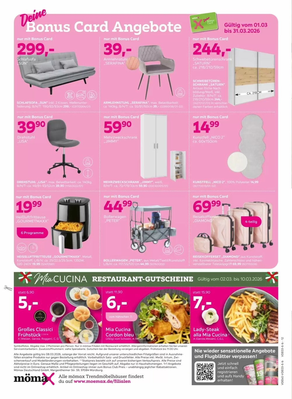 Mömax Prospekt (ab 02.03.2026) zum Blättern - Seite 12