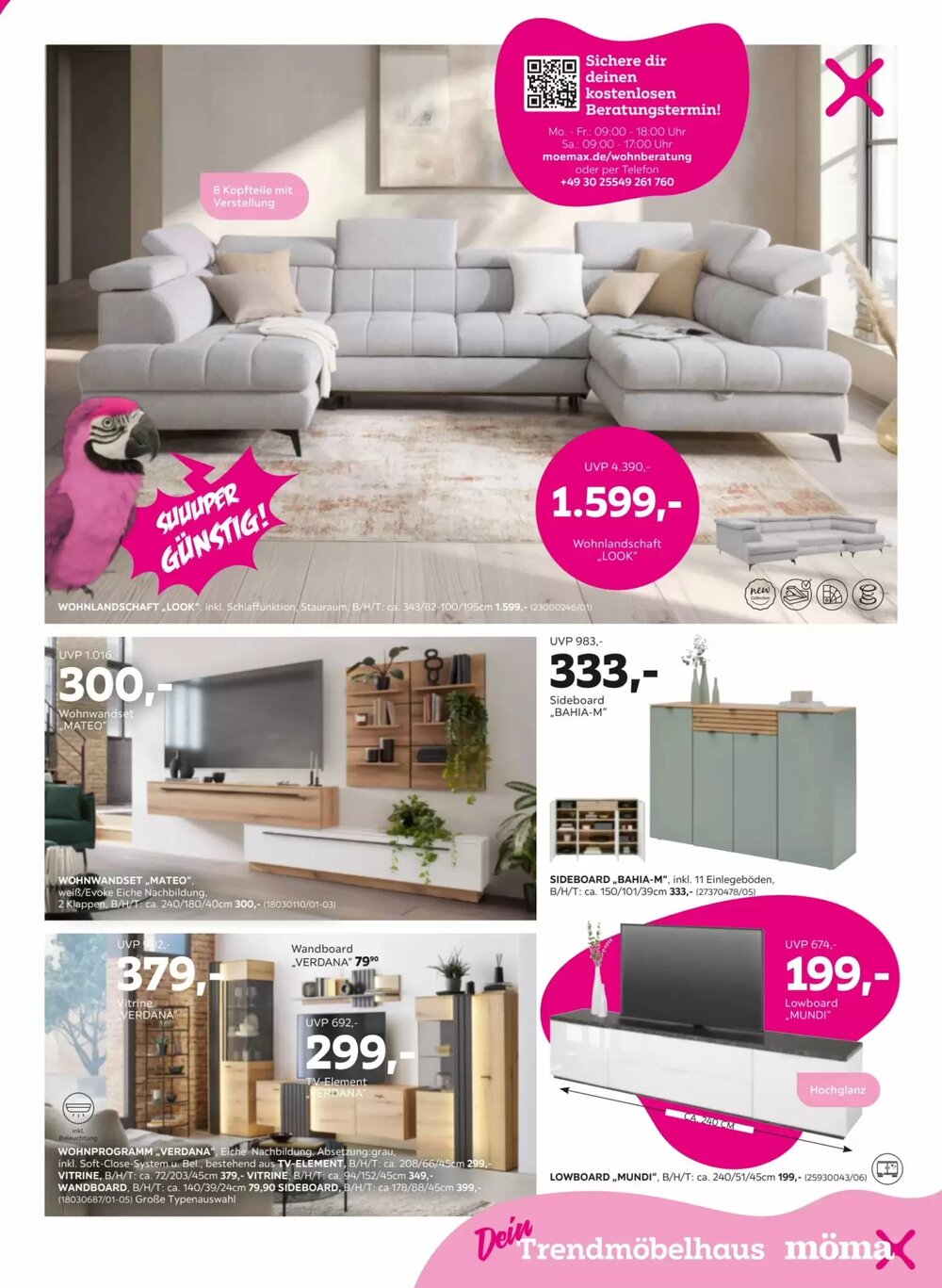 Mömax Prospekt (ab 02.03.2026) zum Blättern - Seite 9