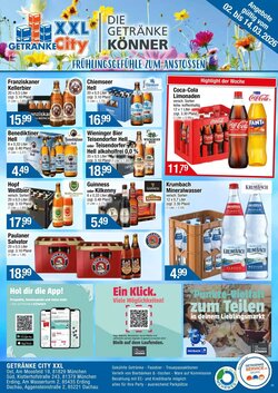 Getränke City Prospekt (ab 02.03.2026) zum Blättern