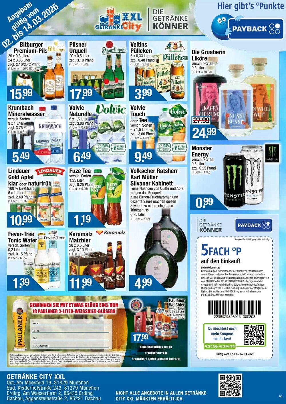Getränke City Prospekt (ab 02.03.2026) zum Blättern - Seite 2