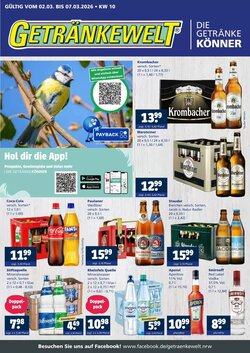 Getränkewelt Prospekt (ab 02.03.2026) zum Blättern