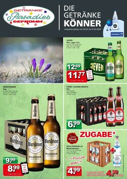 Getränkeparadies Gefromm Prospekt (ab 02.03.2026) zum Blättern