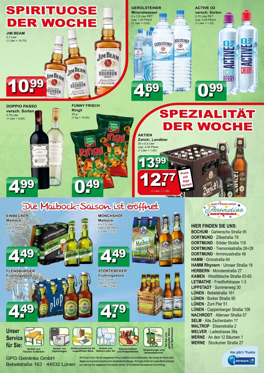 Getränkeparadies Gefromm Prospekt (ab 02.03.2026) zum Blättern - Seite 4