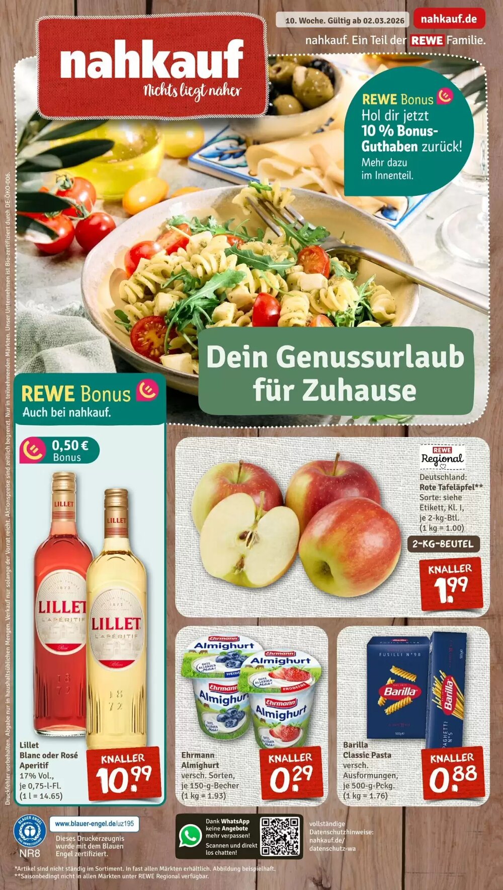 nahkauf Prospekt (ab 02.03.2026) zum Blättern - Seite 1