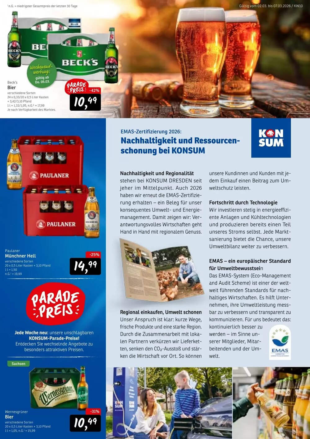 KONSUM Prospekt (ab 02.03.2026) zum Blättern - Seite 3