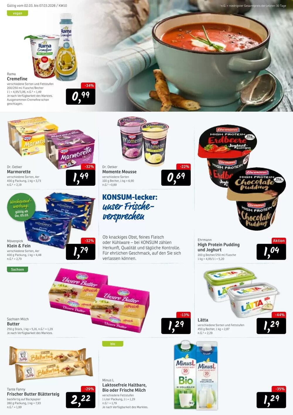 KONSUM Prospekt (ab 02.03.2026) zum Blättern - Seite 4