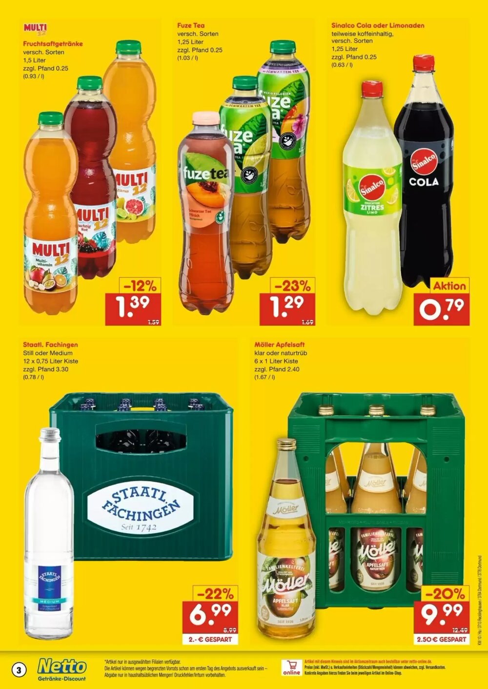 Netto Getränke Discount Prospekt (ab 02.03.2026) zum Blättern - Seite 3