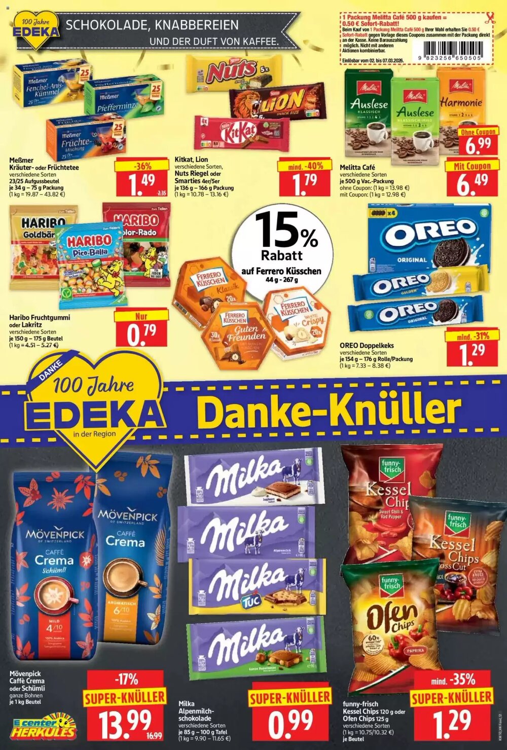 Edeka Herkules Prospekt (ab 02.03.2026) zum Blättern - Seite 12