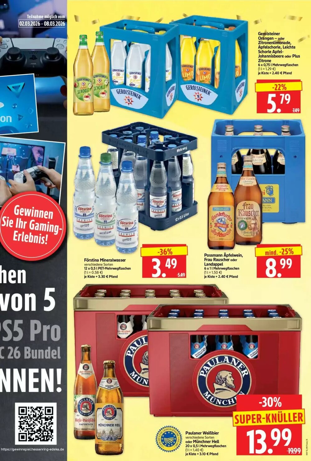 Edeka Herkules Prospekt (ab 02.03.2026) zum Blättern - Seite 15