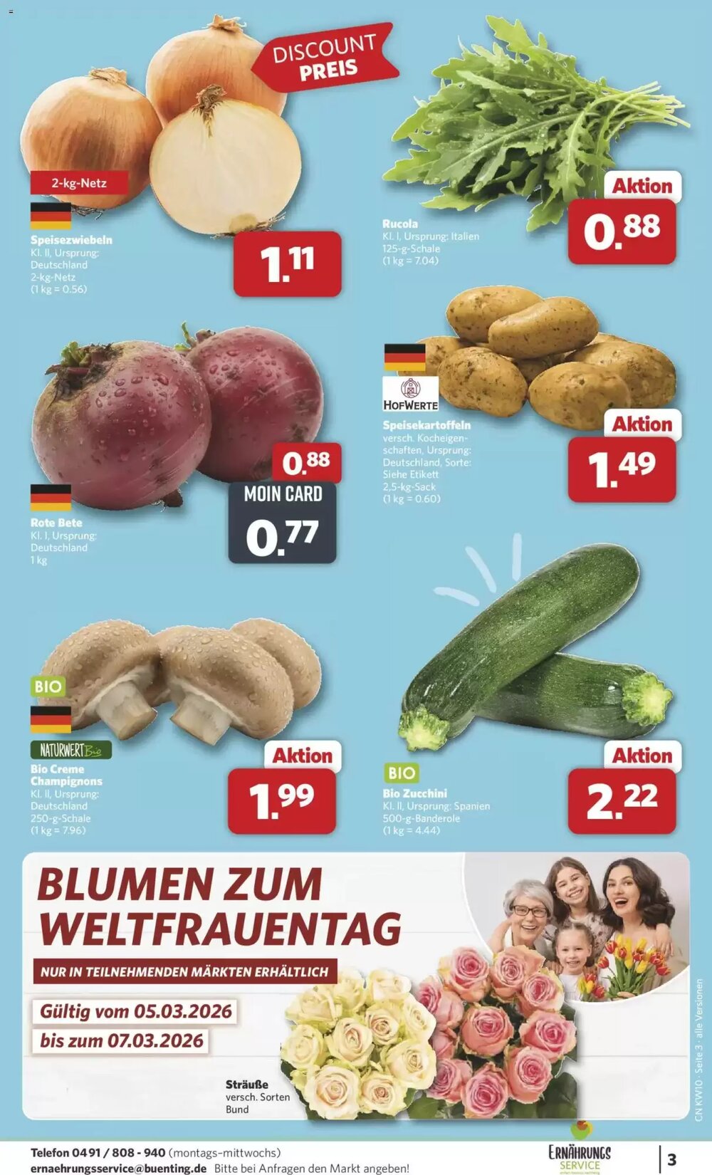 Combi Prospekt (ab 02.03.2026) zum Blättern - Seite 3
