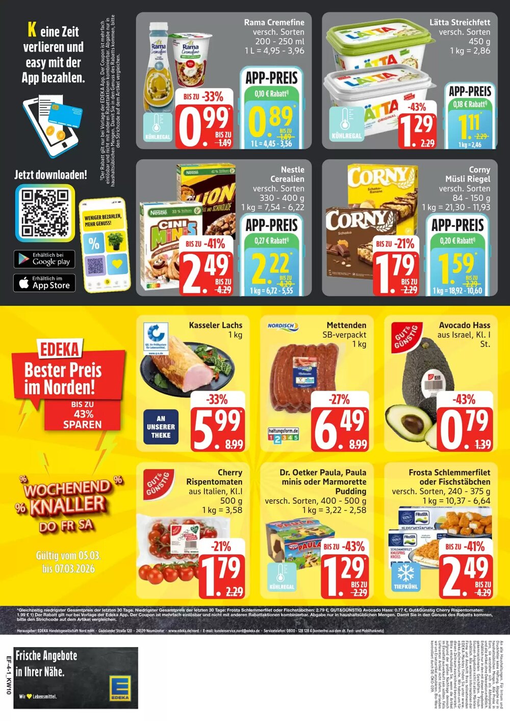 Edeka Frischemarkt Prospekt (ab 02.03.2026) zum Blättern - Seite 4