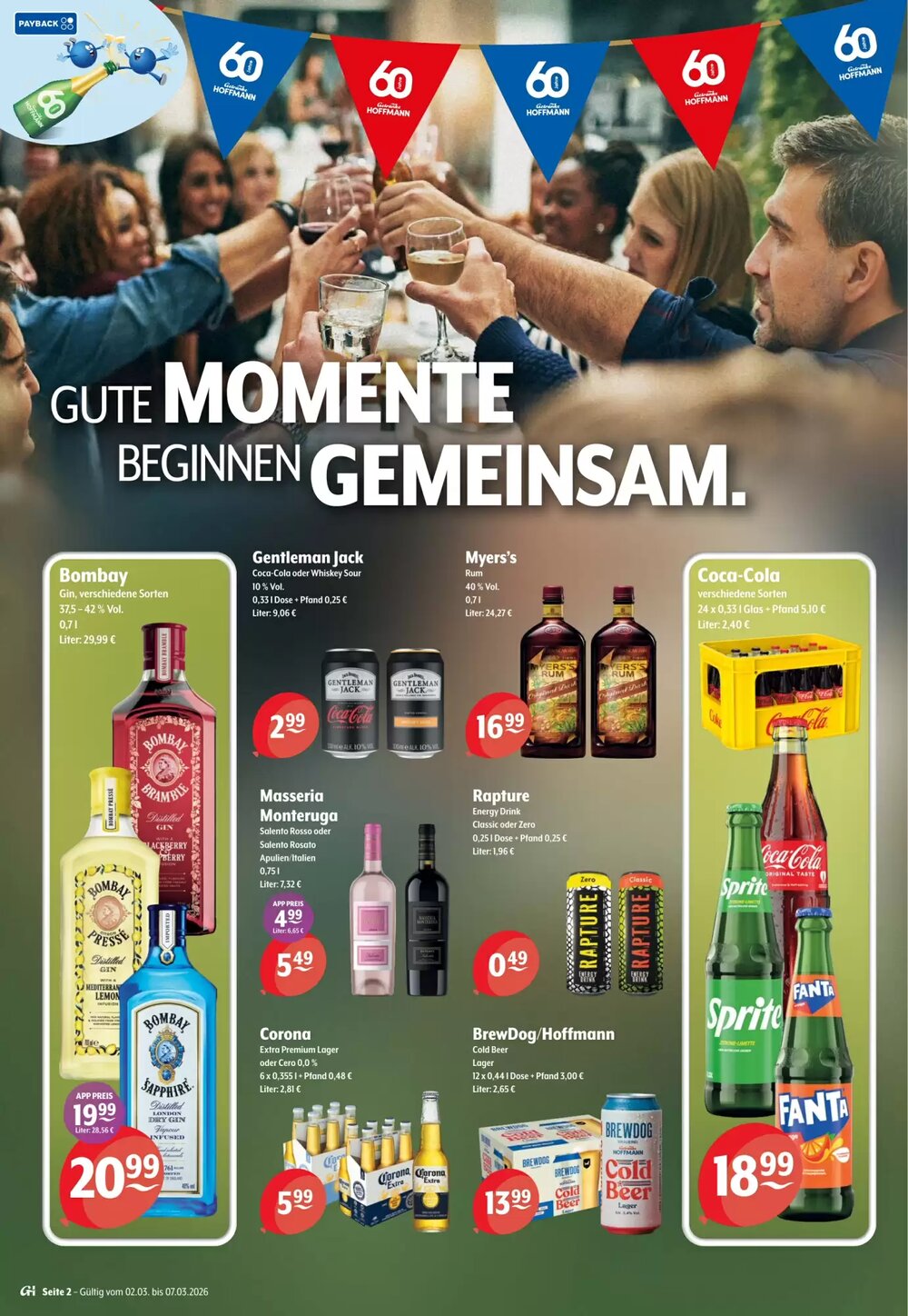 Getränke Hoffmann Prospekt (ab 02.03.2026) zum Blättern - Seite 2