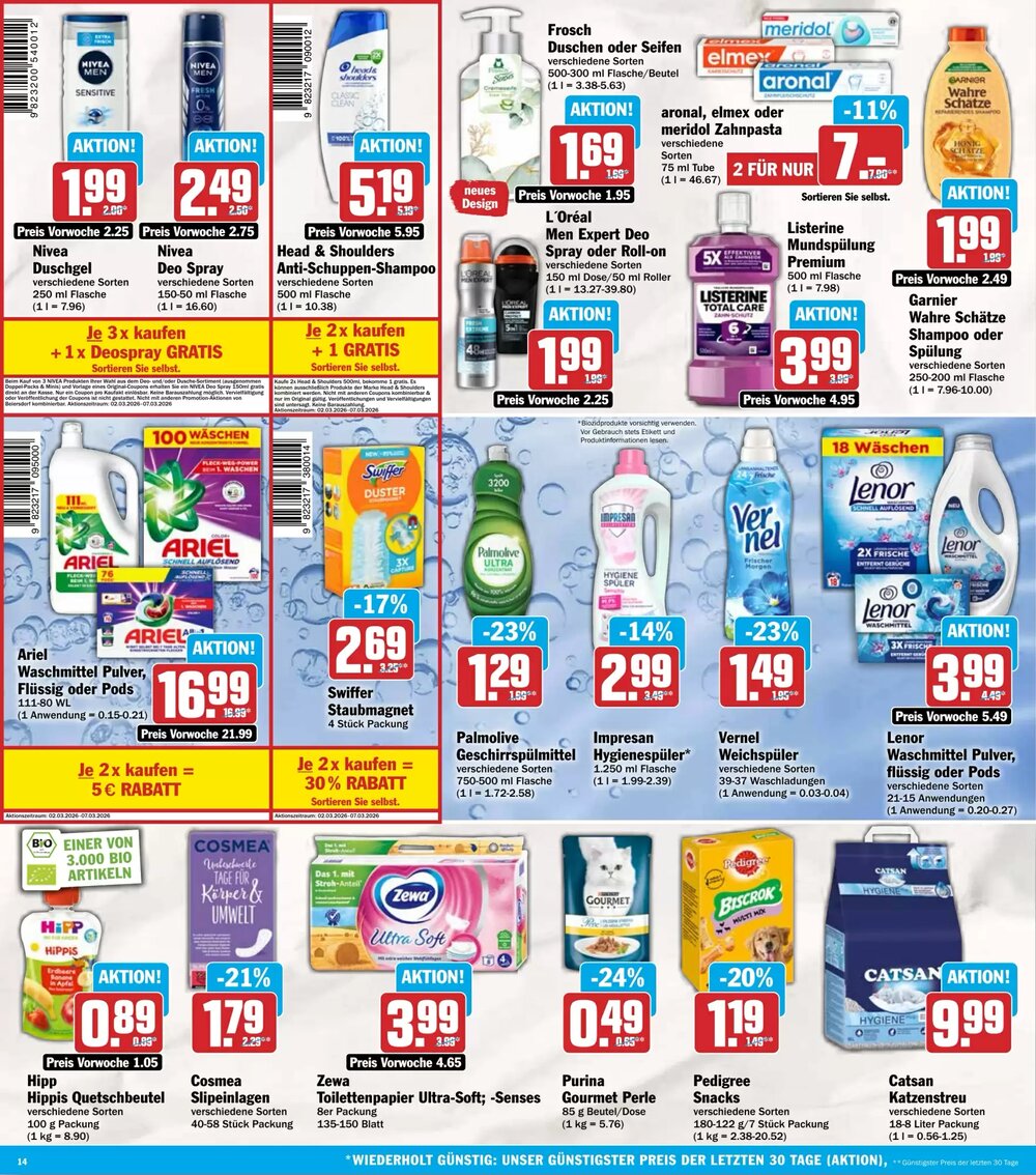 Hit Prospekt (ab 02.03.2026) zum Blättern - Seite 14