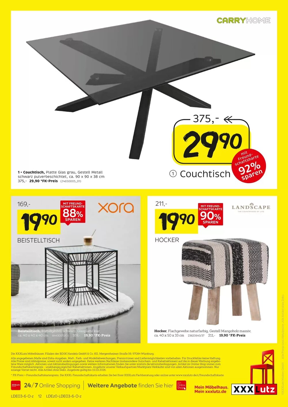 XXXLutz Prospekt (ab 02.03.2026) zum Blättern - Seite 12