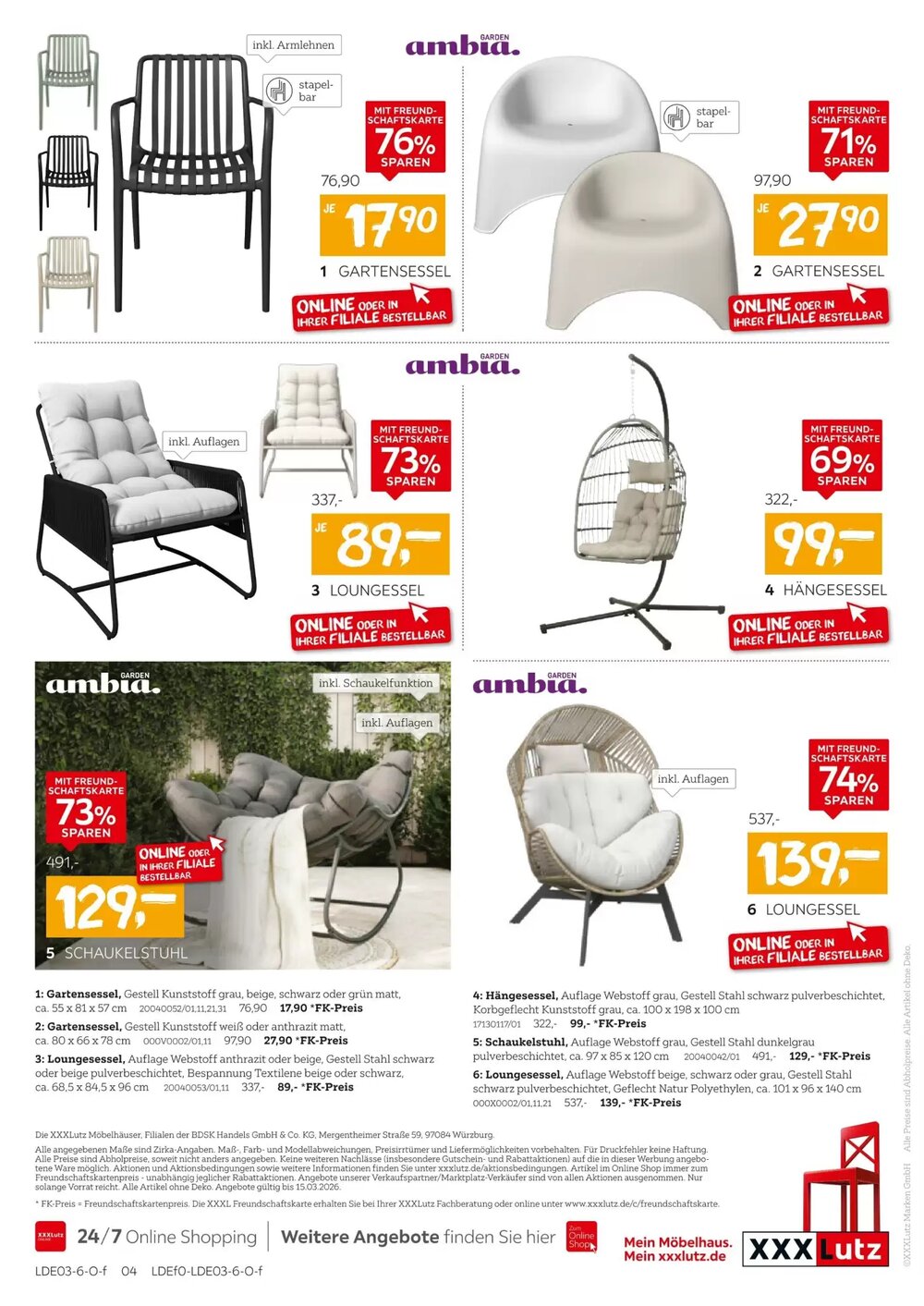 XXXLutz Prospekt (ab 02.03.2026) zum Blättern - Seite 4