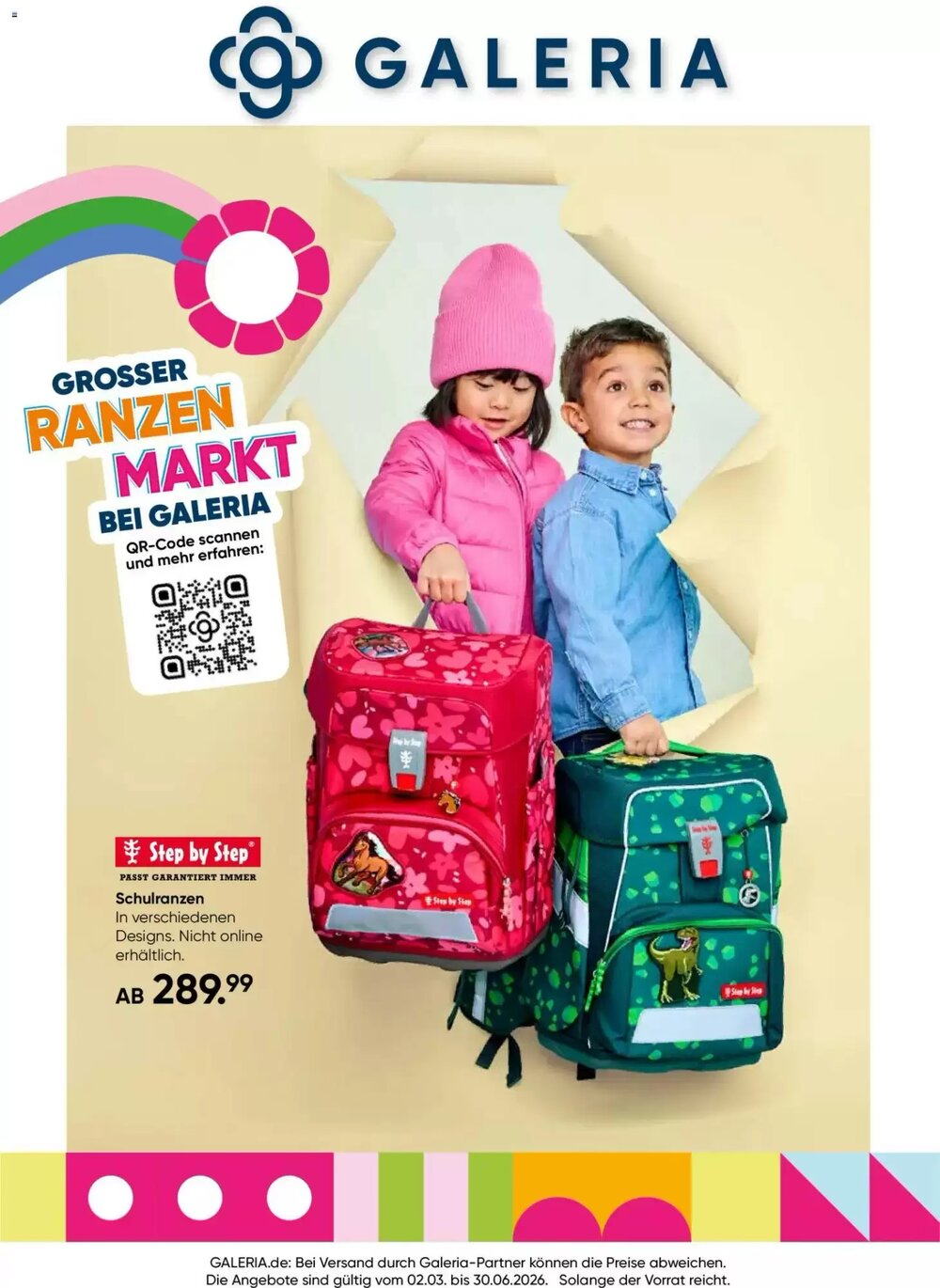 Galeria Prospekt (ab 02.03.2026) zum Blättern - Seite 1