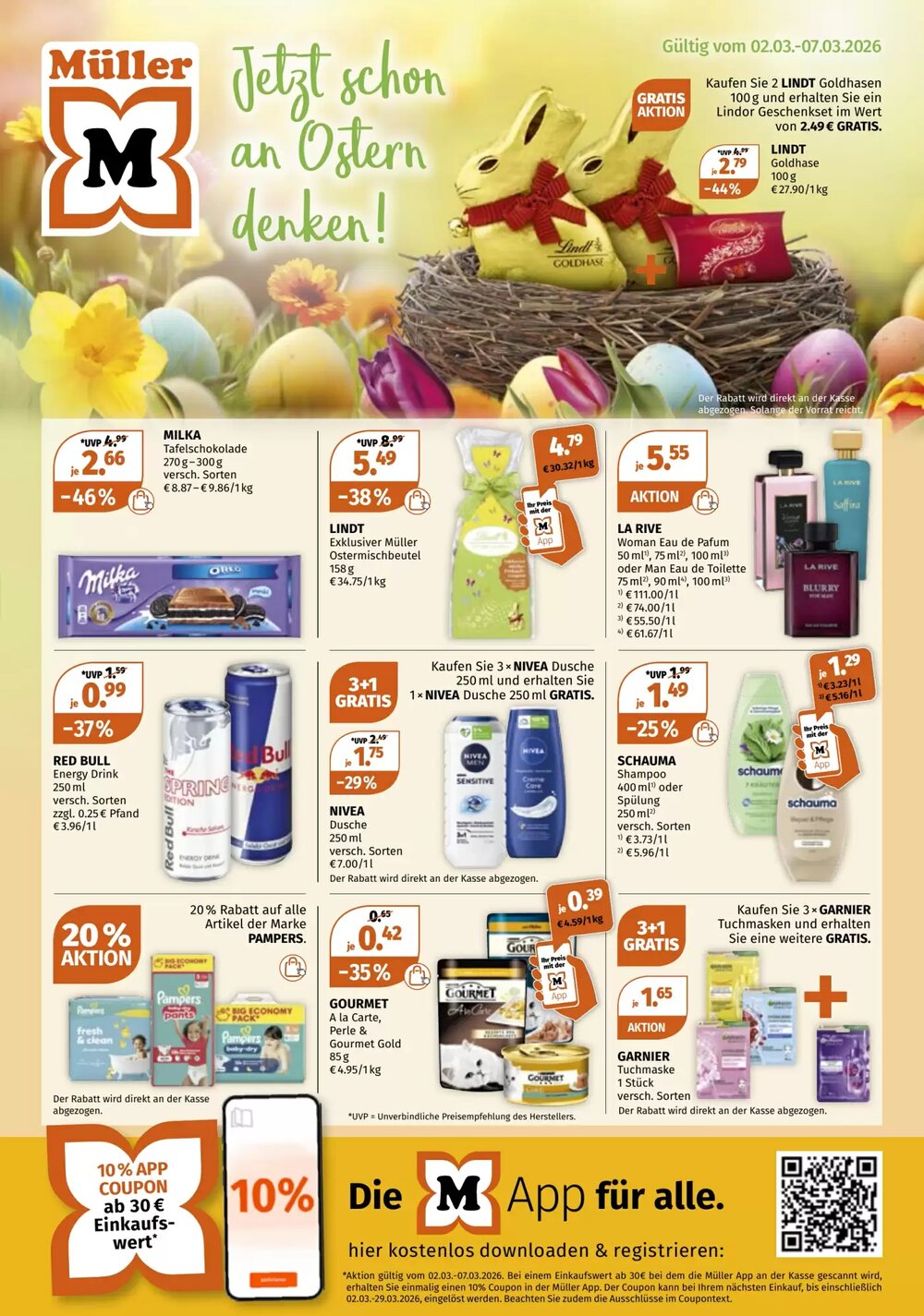 Müller Prospekt (ab 02.03.2026) zum Blättern - Seite 1