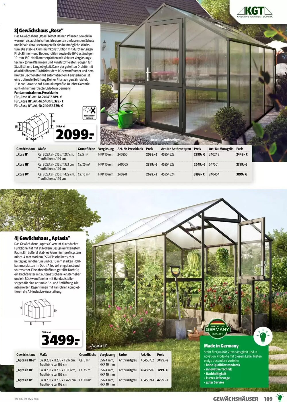 Hagebau Prospekt (ab 02.03.2026) zum Blättern - Seite 109