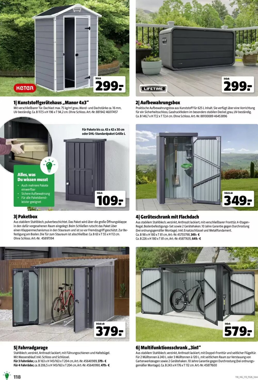 Hagebau Prospekt (ab 02.03.2026) zum Blättern - Seite 118