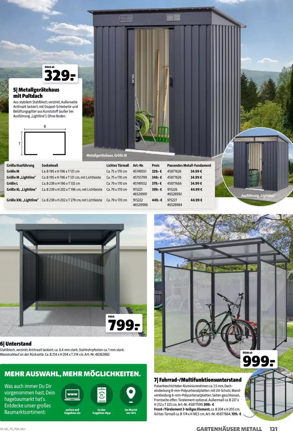 Hagebau Prospekt (ab 02.03.2026) zum Blättern - Seite 121