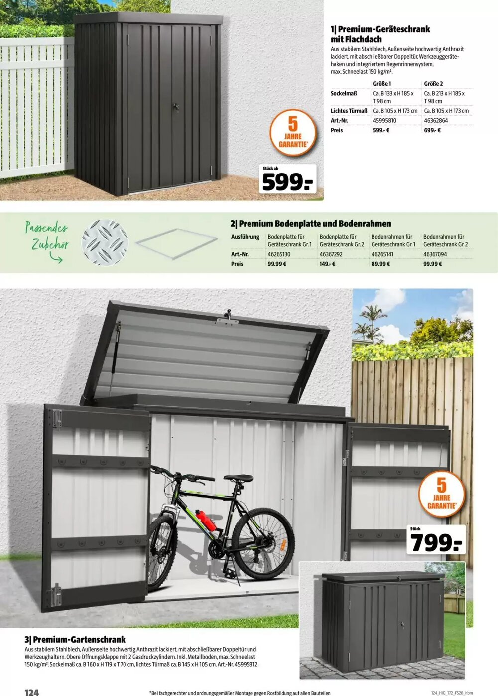 Hagebau Prospekt (ab 02.03.2026) zum Blättern - Seite 124